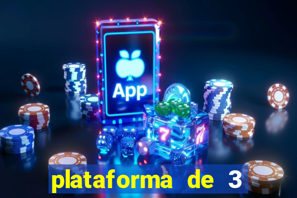 plataforma de 3 reais jogo